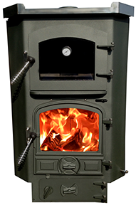 The Corner Solid Fuel Oven Stove by Bubble Products, Harworth, Doncaster.